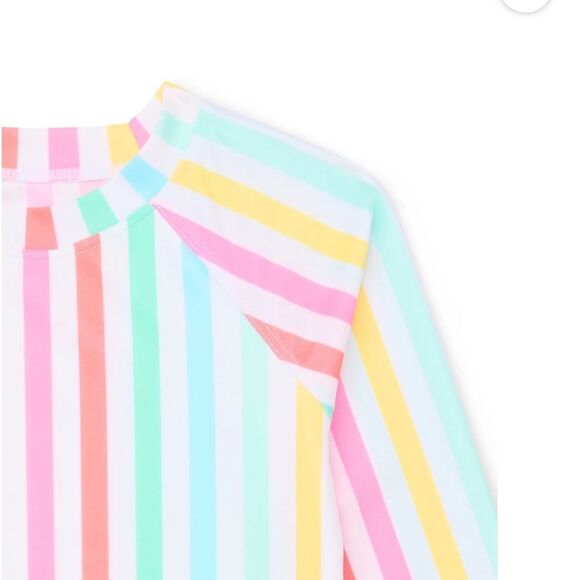 Toddler Little Mermaid Tankini & Rashguard Swimsuit 2, 2-pc Sets  Size 2T - Picture 10 of 11